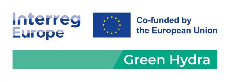 Logotyp programu gospdarczego UE pod nazwą Green Hydra