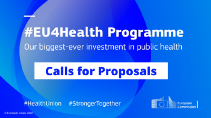 Zaproszenia do składania wniosków – program prac EU4Health 2022