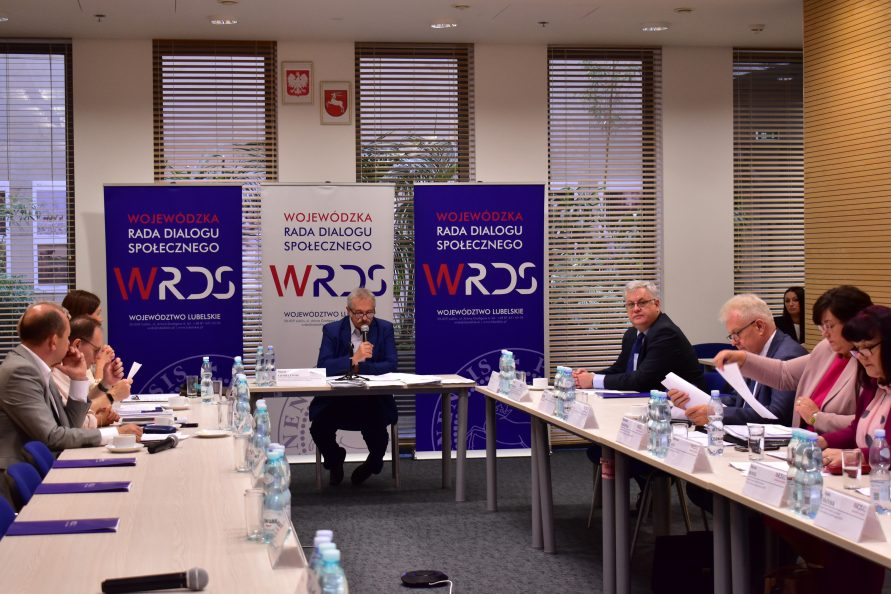 SZR Polityki Społecznej i Ochrony Zdrowia Wojewódzkiej Rady Dialogu Społecznego Województwa Lubelskiego dnia 24.06.2024r.