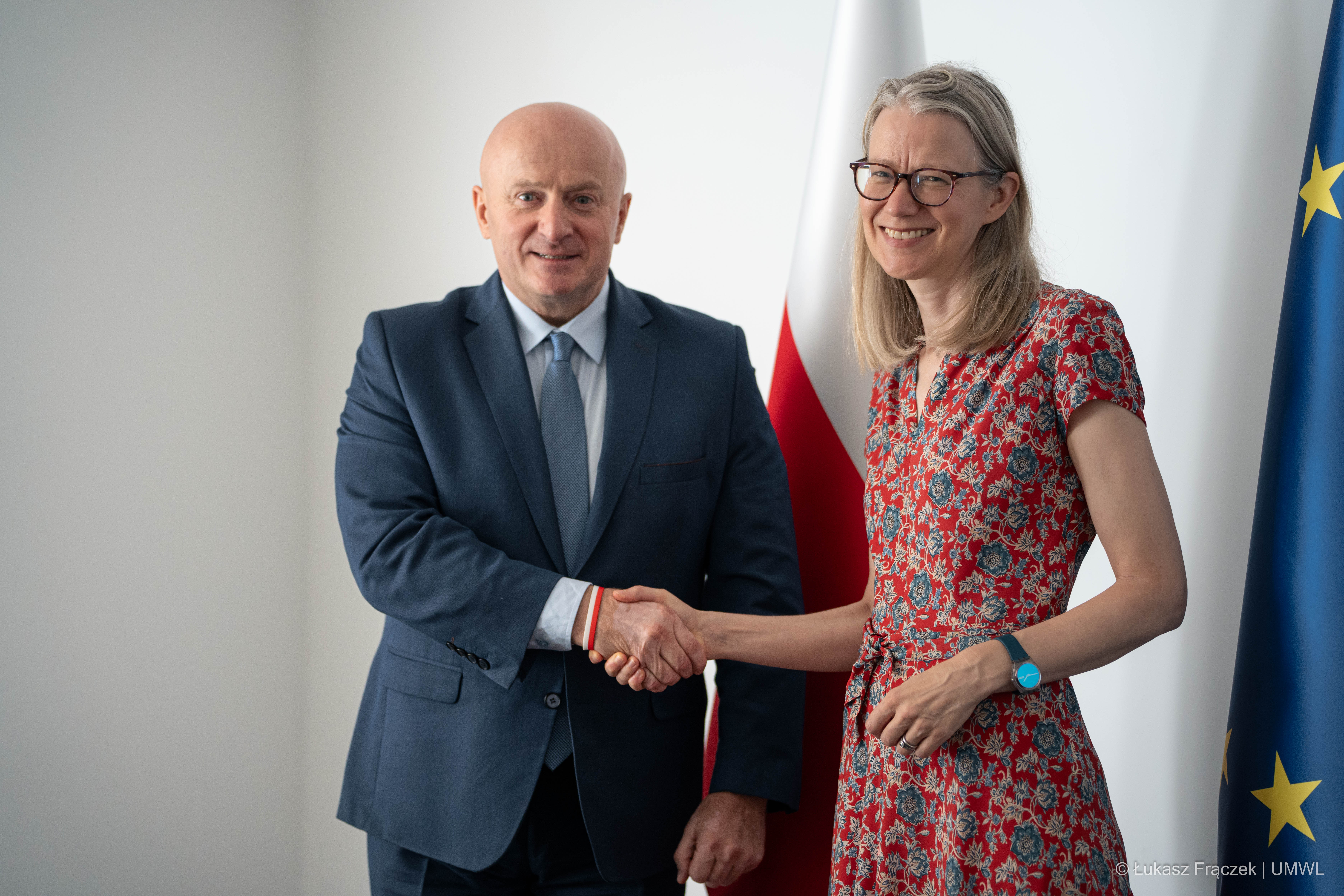 Marszałek spotkał się z Ambasador Zjednoczonego Królestwa Wielkiej Brytanii