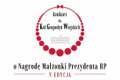 Logo V edycji Konkursu dla Kół Gospodyń Wiejskich o Nagrodę Małżonki Prezydenta RP