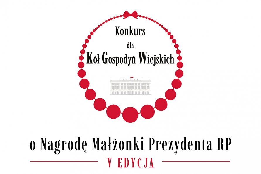 Logo V edycji Konkursu dla Kół Gospodyń Wiejskich o Nagrodę Małżonki Prezydenta RP