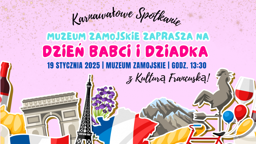 Plakat do wydarzenia Dzień Babci i Dziadka więcej informacji w artykule