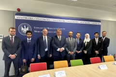 Wizyta studyjna przedstawicieli Zjednoczonych Emiratów Arabskich na Uniwersytecie Medycznym w Lublinie.