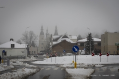 Widok na fragment wybudowanej obowdnicy