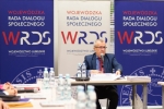 Przewodniczący Andrzej Ryl Podczas spotkania Stałego Zespół Roboczy ds. Gospodarki, Innowacji i Rozwoju Przedsiębiorczości